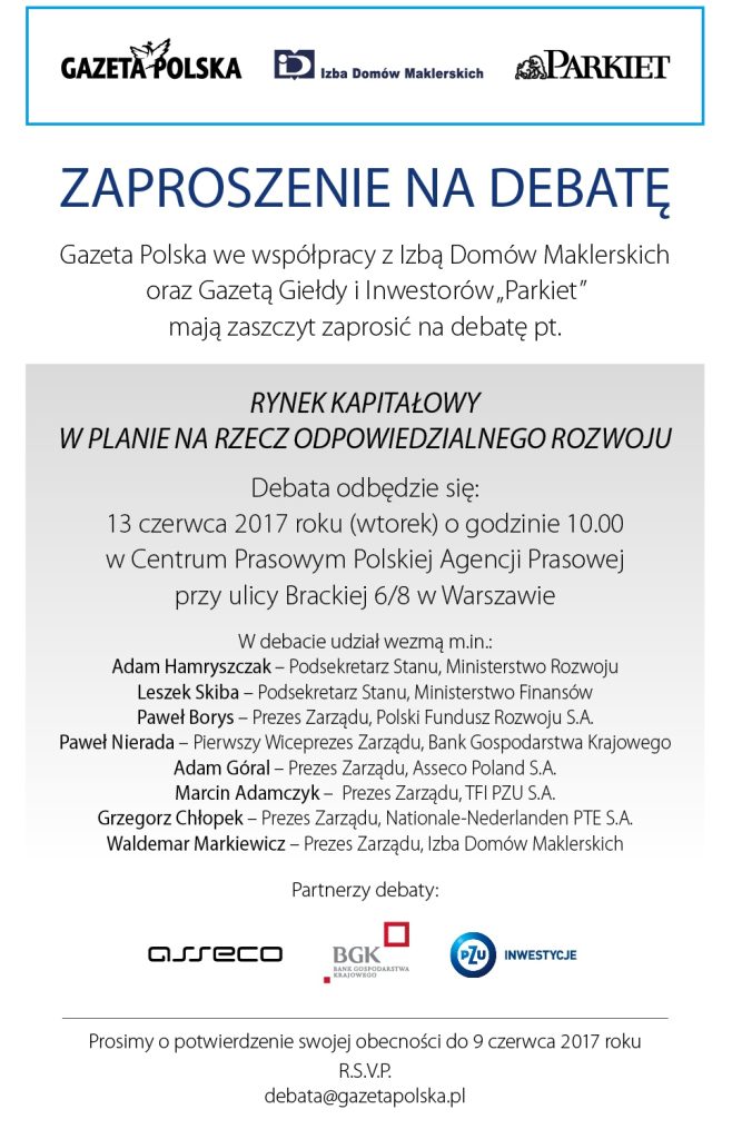 Zaproszenie na Debate v3 3